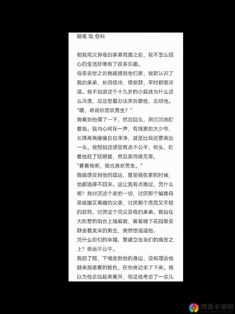 一上来就飙车的双男主小说：极速激情